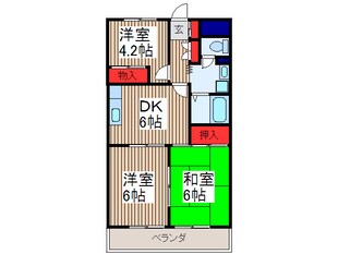 エミネンス北戸田の物件間取画像